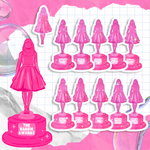 Barbie Award Trophies Sticker Pack