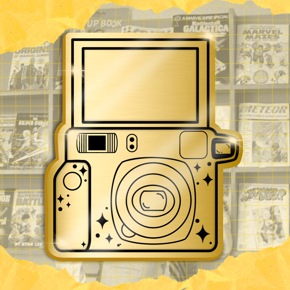 LIMITED EDITION: Mystery Polaroid Camera Pin
