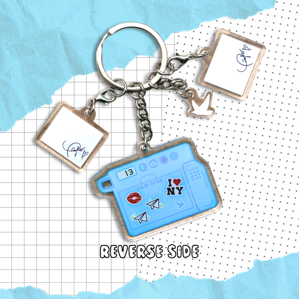 1989 Polaroid Camera Keychain