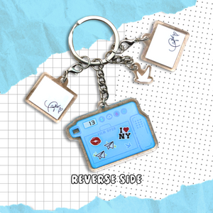 1989 Polaroid Camera Keychain