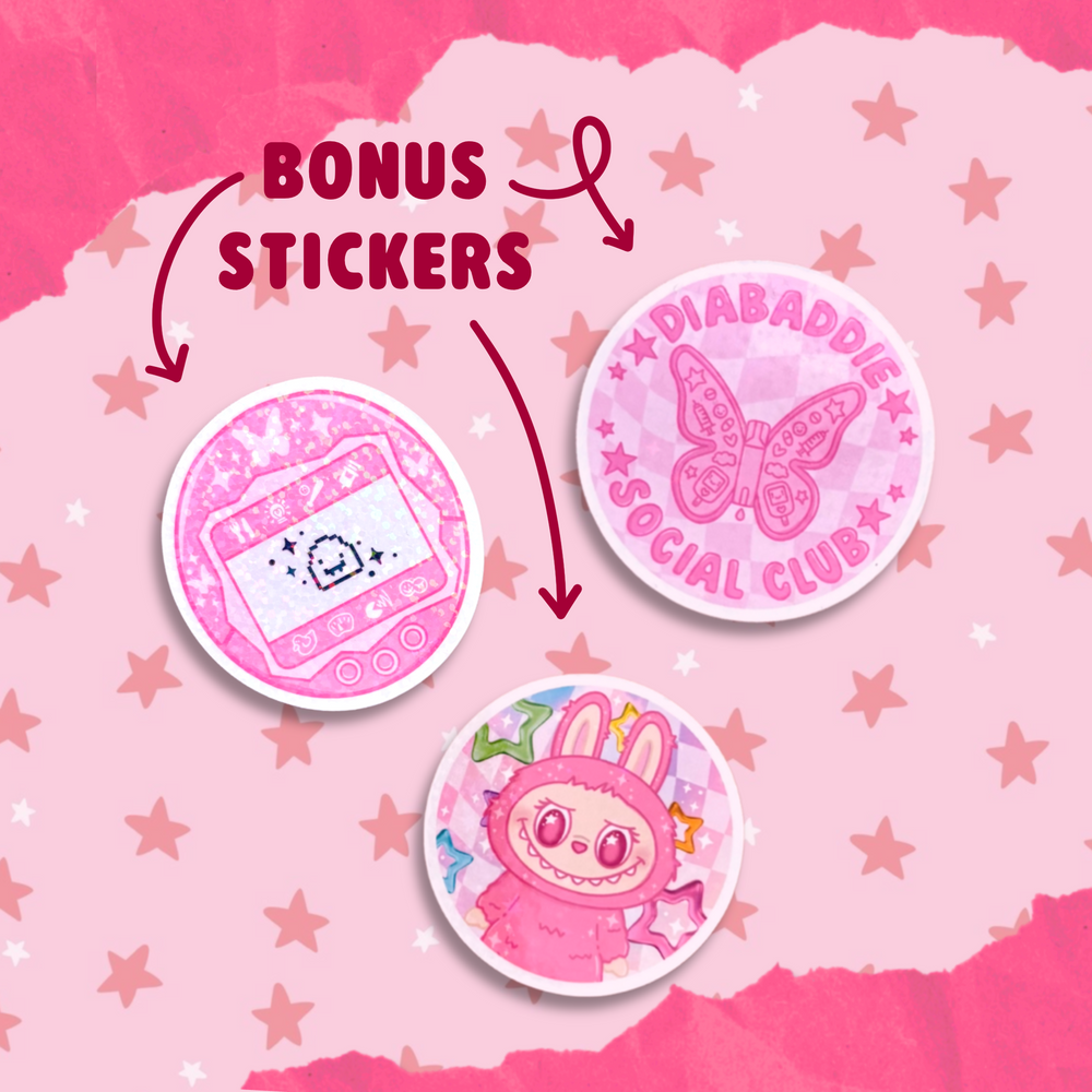 Pretty n' Pink Diabaddie Purse