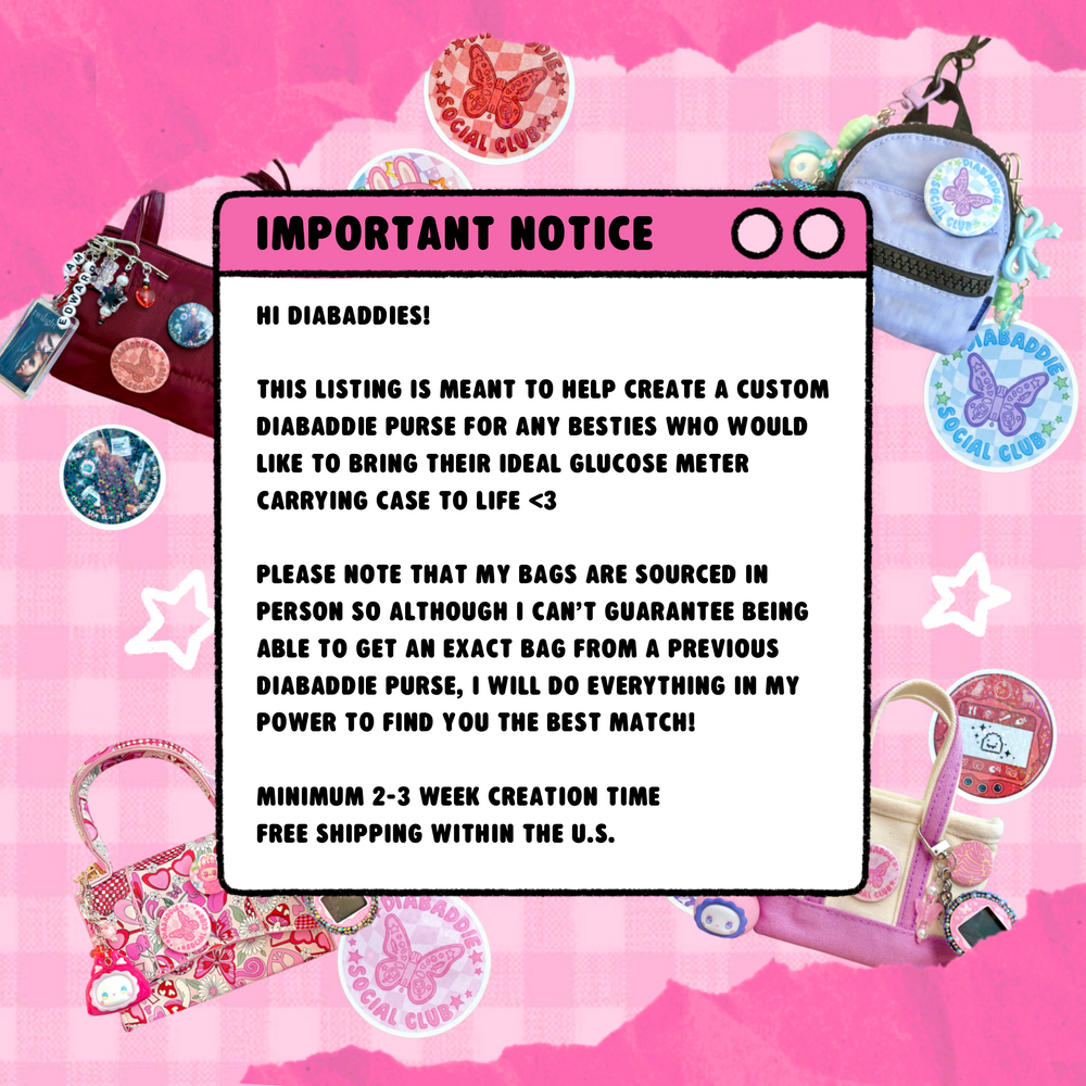 ✦Custom Diabaddie Purse✦