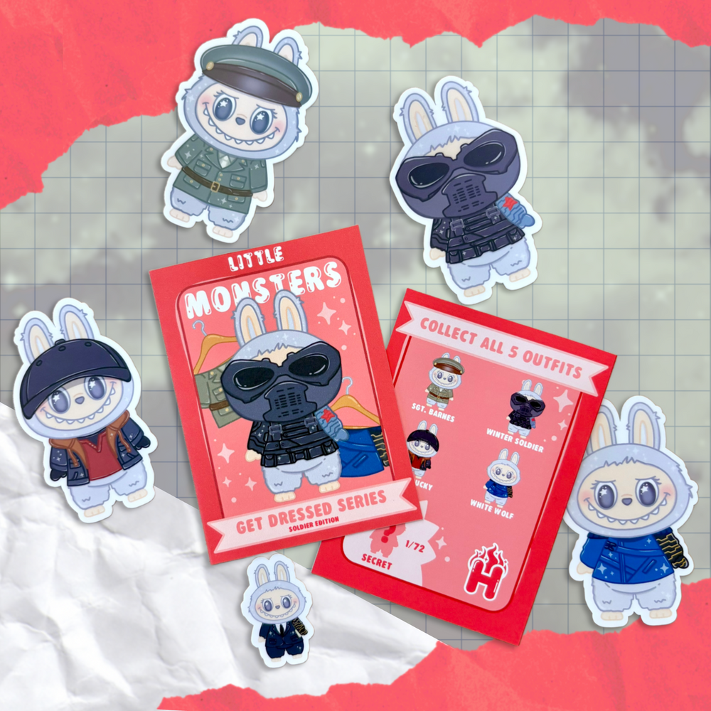 Soldier Blind Box Sticker Pack