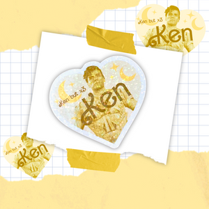 He's Ken Holographic Sticker (Single Sticker Variety)