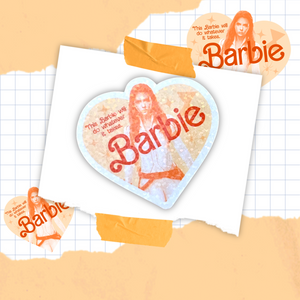 She's Barbie Holographic Sticker (Single Sticker Variety)