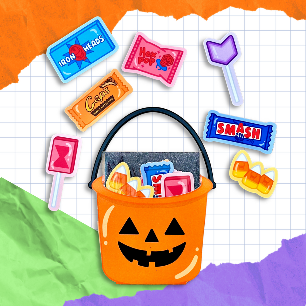 LIMITED EDITION: Heroes Candy Bucket Sticker Pack