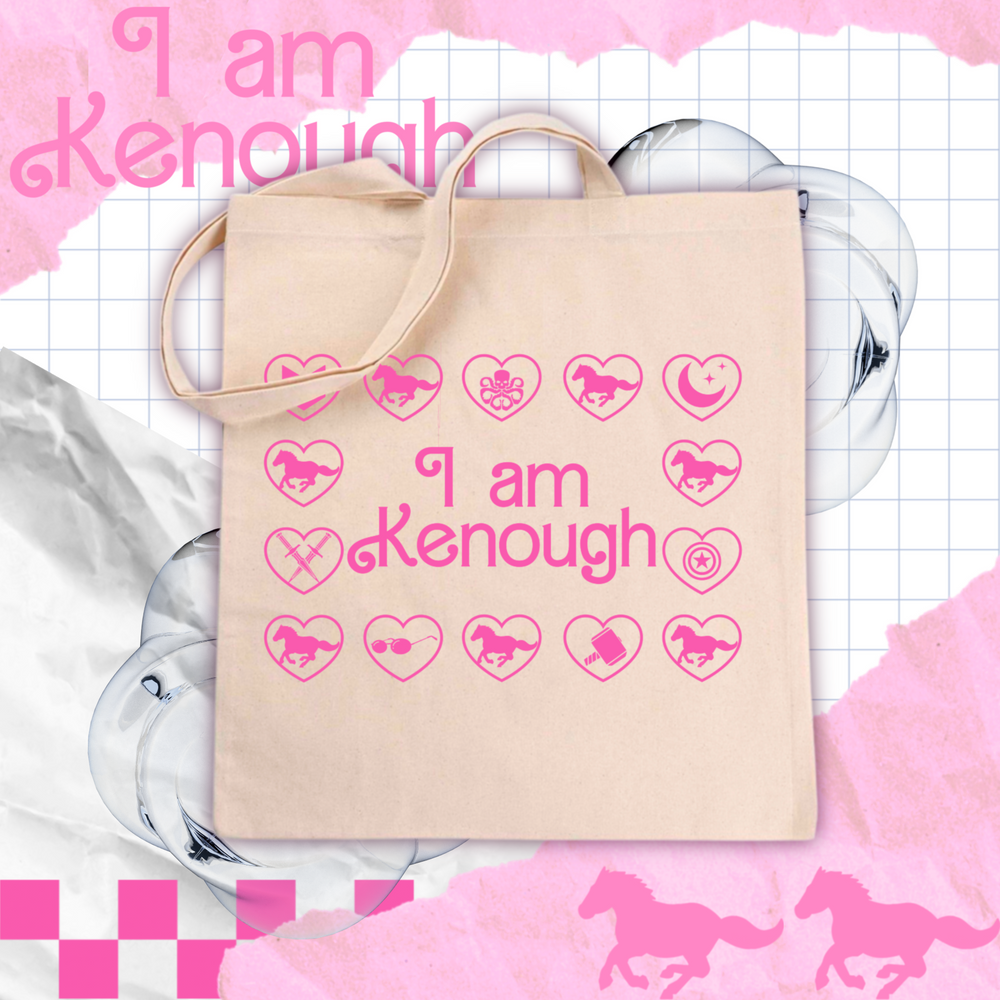 I am Kenough Hero Tote Bag