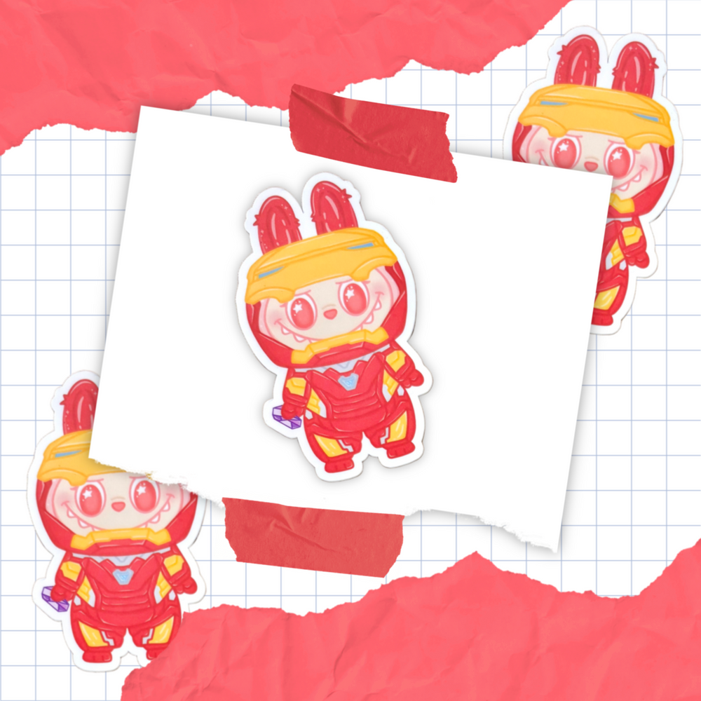 Iron Little Monster Sticker