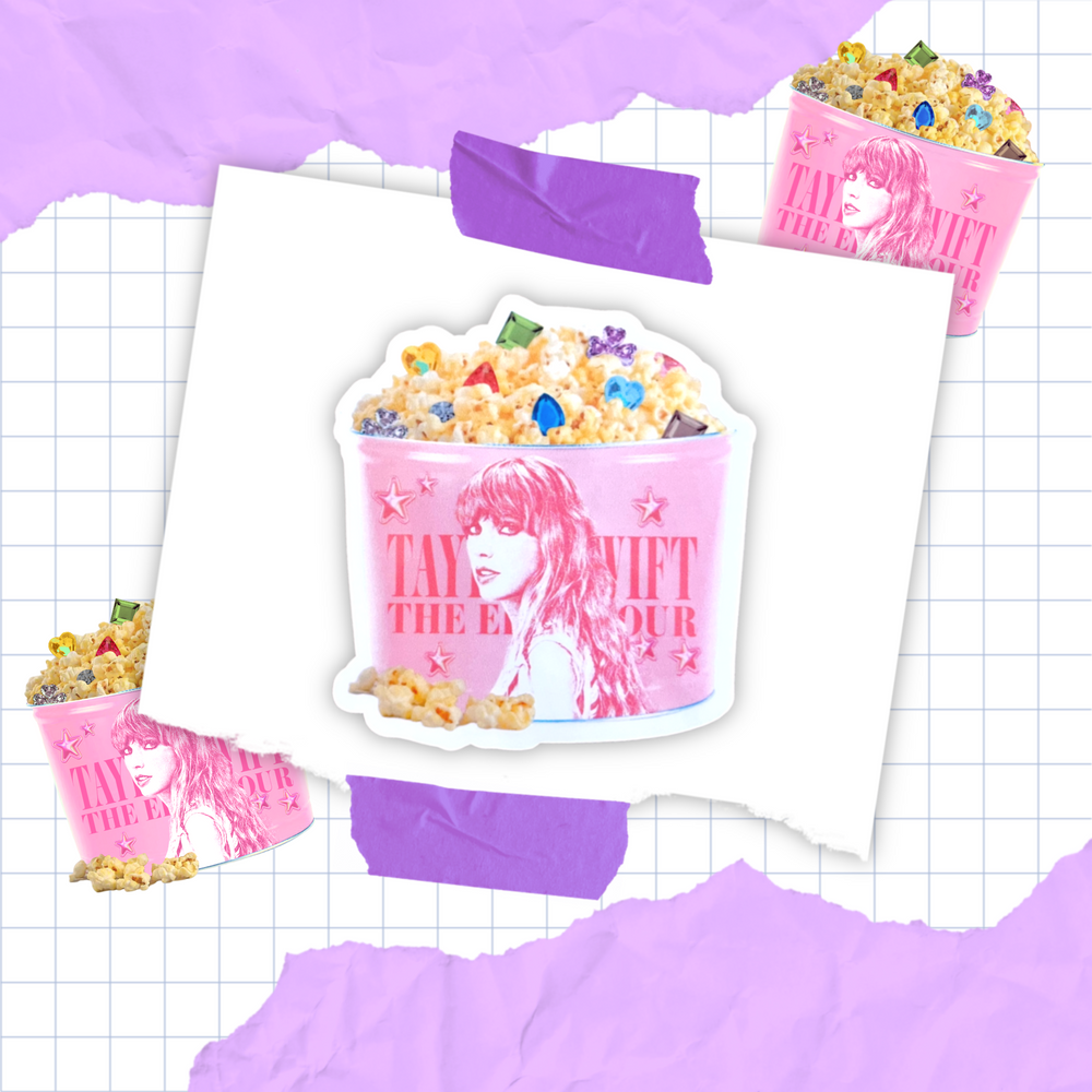 Eras Popcorn Bucket Sticker