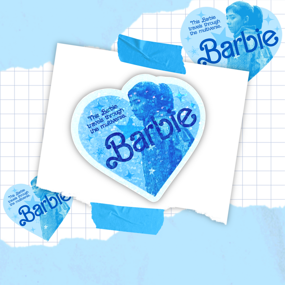 She's Barbie Holographic Sticker (Single Sticker Variety)