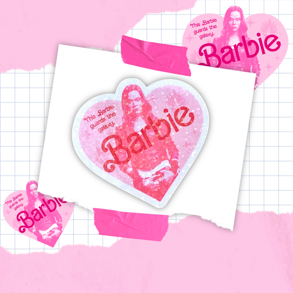 She's Barbie Holographic Sticker (Single Sticker Variety)