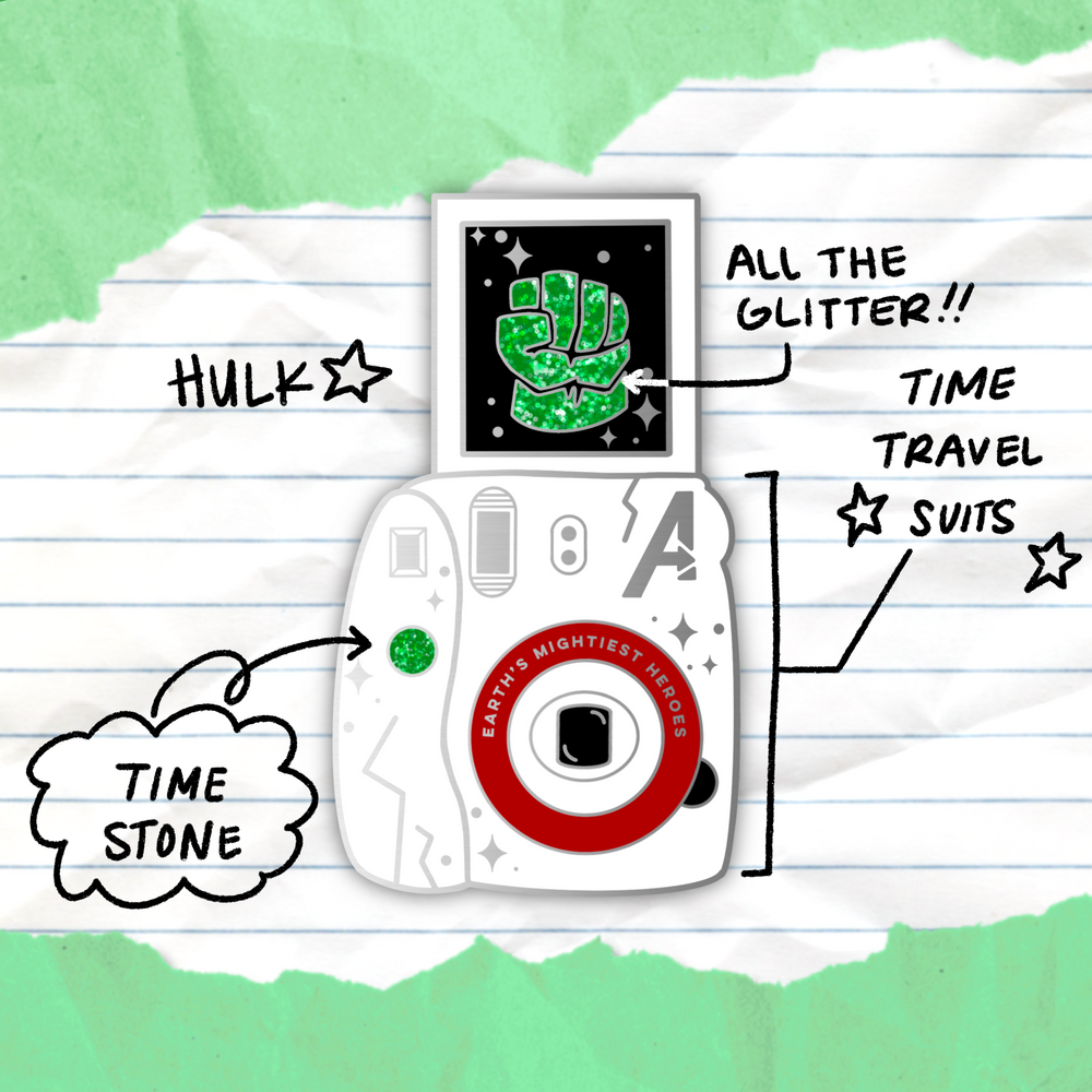 Time Heist: Time Camera Pin