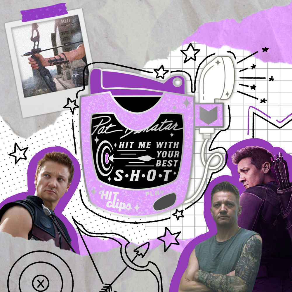 Trick Shot Music Clip Pin