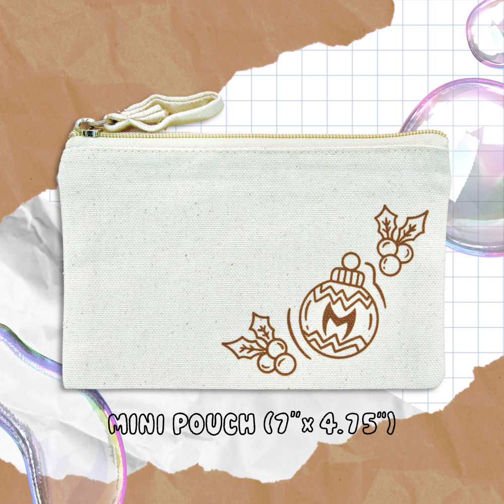 Holiday Mini Pouch (Choose Your Own)