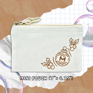 Holiday Mini Pouch (Choose Your Own)