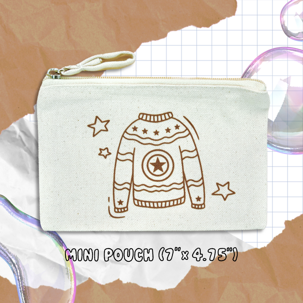 Holiday Mini Pouch (Choose Your Own)