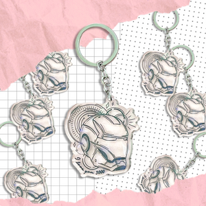 I Love You 3000 Keychain (Holographic)