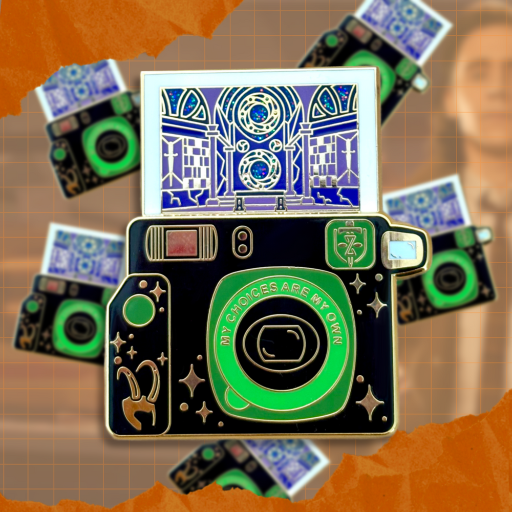 Glorious Wide Camera Pin