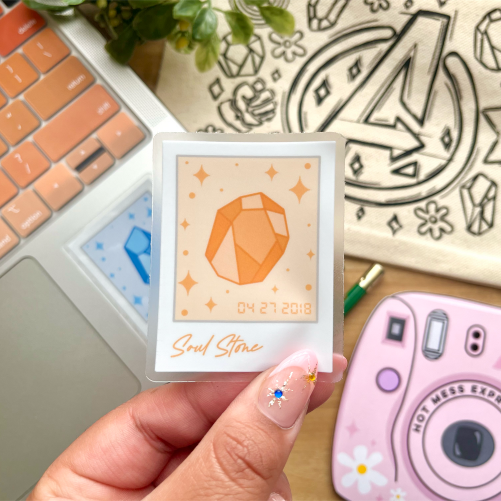 Soul Crystal CLEAR Sticker