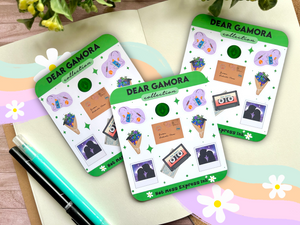 Dear Gamora Sticker Sheet