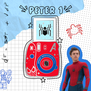 Spidey Variant Polaroid Camera Pin