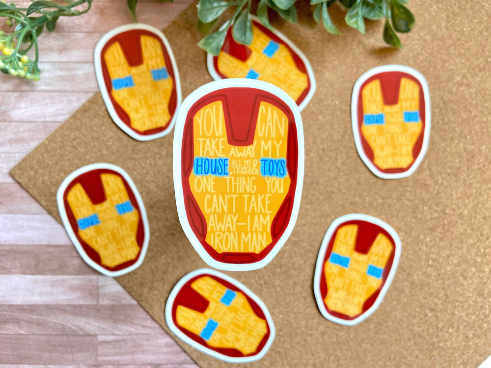 Iron Hero Sticker Pack